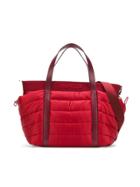 Moncler Kids Quilted Changing Bag - Red