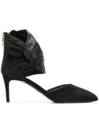 Balmain Knot Detail Sandals - Black