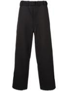 Lemaire Wide-leg Trousers - Black