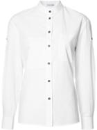 Tomas Maier Plain Shirt, Women's, Size: 0, White, Cotton