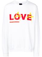 Mauna Kea Love Sweatshirt - White