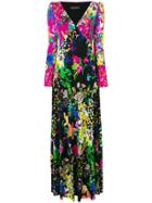 Etro Floral Print Long Dress - Multicolour