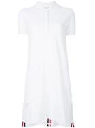 Thom Browne A-line Polo Dress - White