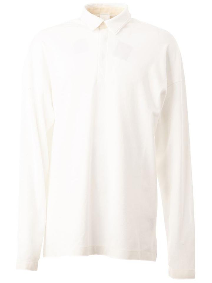 L Eclaireur Shigoto Polo Shirt, Adult Unisex, Nude/neutrals, Cotton/spandex/elastane