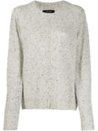 Isabel Marant Cashmere Chinn Sweater - Grey