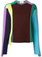 Ports 1961 'rainbow' Knit Sweater, Women's, Size: Small, Virgin Wool