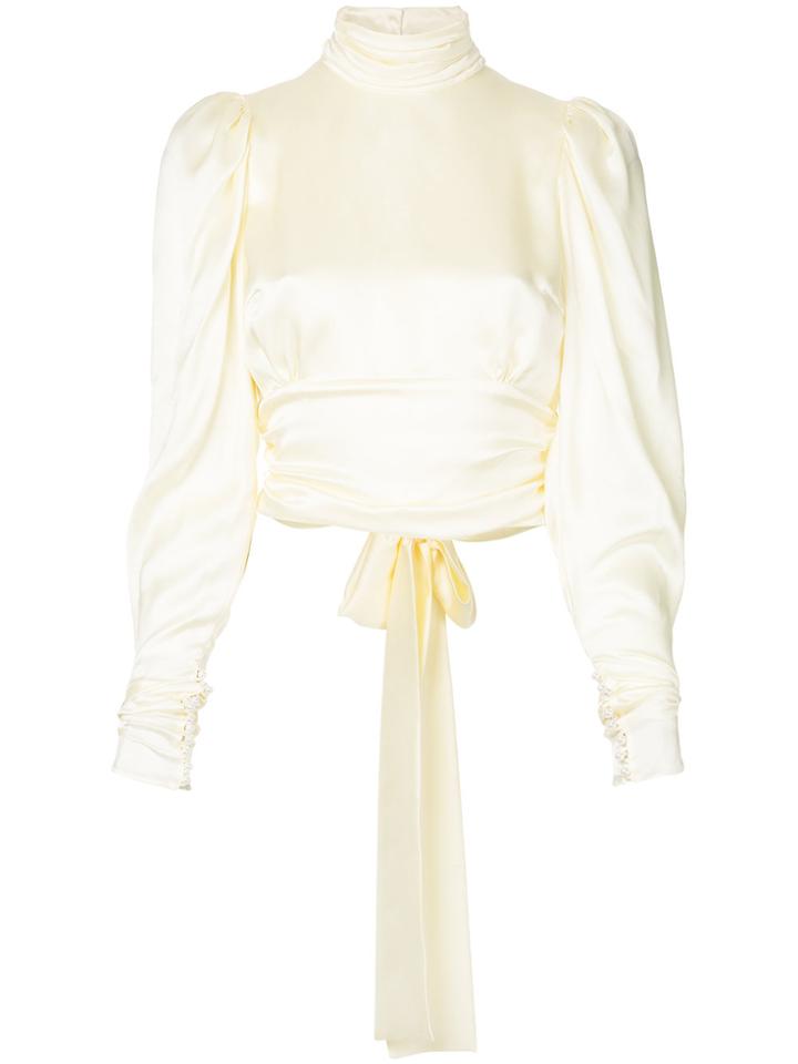 Magda Butrym Noto Blouse - White