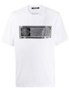 Roberto Cavalli Monogram Print T-shirt - White