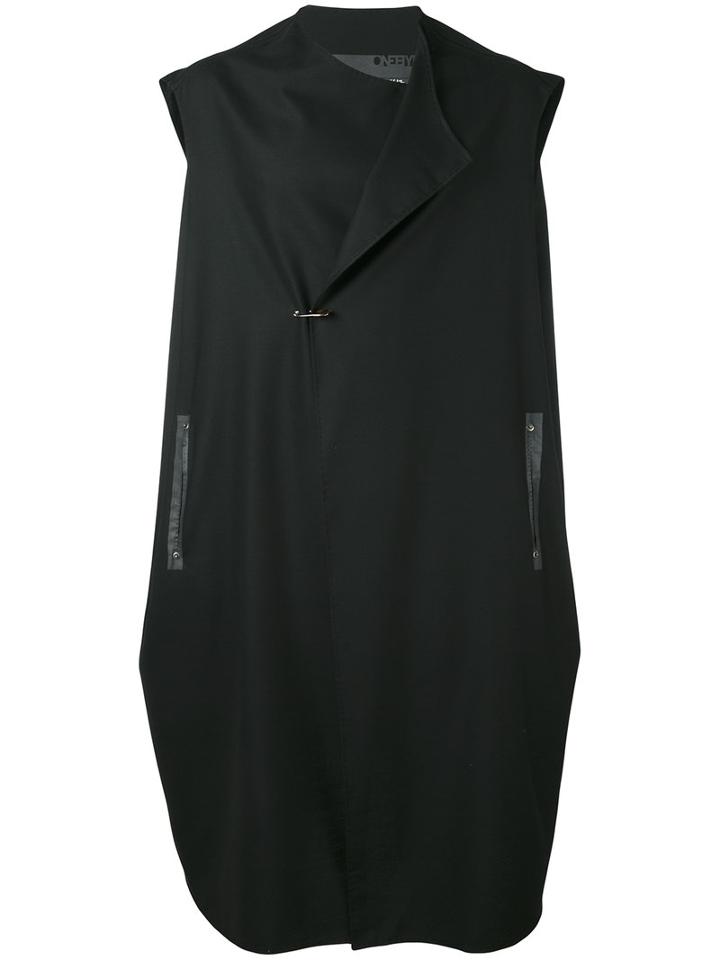 Onebyme - Bscb Sleeveless Coat - Men - Wool - 4, Black, Wool