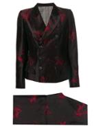 Jean Paul Gaultier Pre-owned Jacquard Two Piece Suit - Black