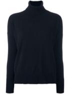 Duvetica 'nimue' Sweater, Women's, Size: 42, Blue, Feather Down/polyamide/cashmere