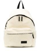 Eastpak Padded Park Shearling Effect Backpack - White