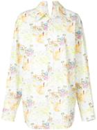 Marni Oversized Floral Shirt - Multicolour