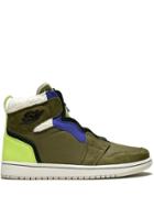 Jordan Wmns Air Jordan 1 High Zip Up Sneakers - Green
