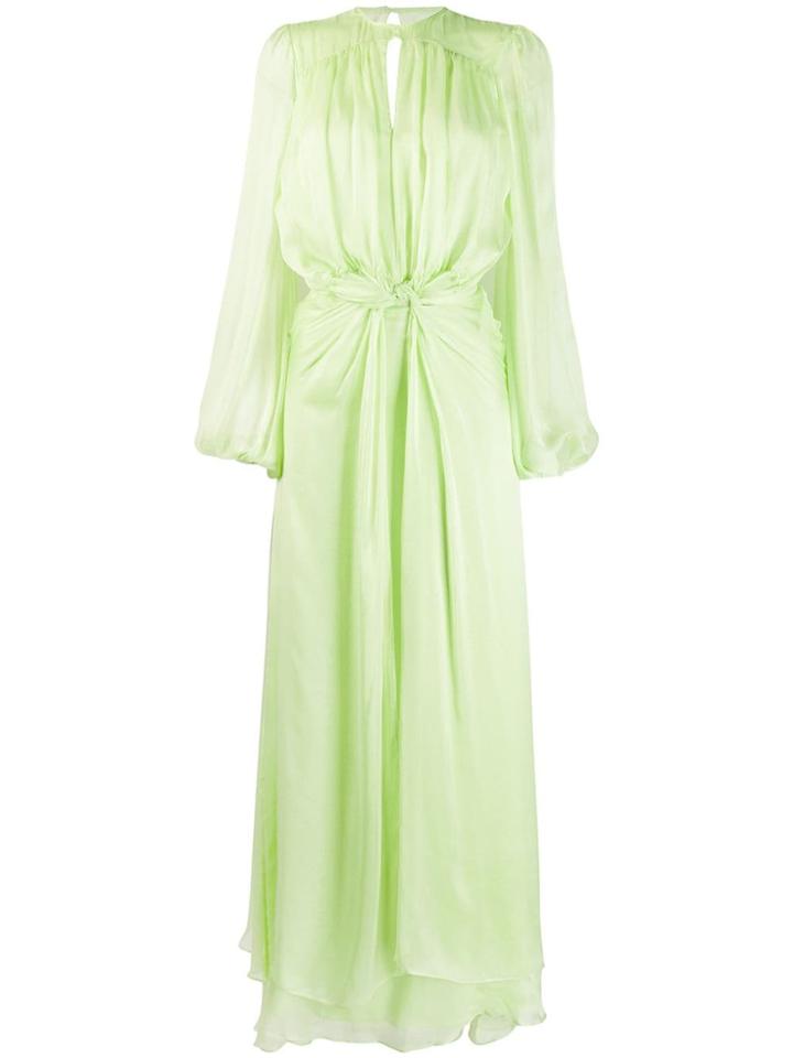 Temperley London Lullaby Long Sleeve Dress - Green