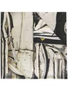 Boyarovskaya Satin Printed Scarf - Black
