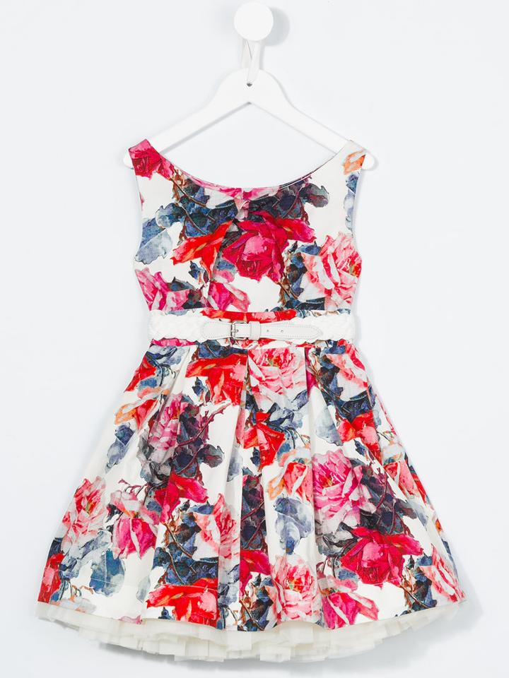 Lapin House - Floral Print Dress - Kids - Cotton - 10 Yrs, Girl's