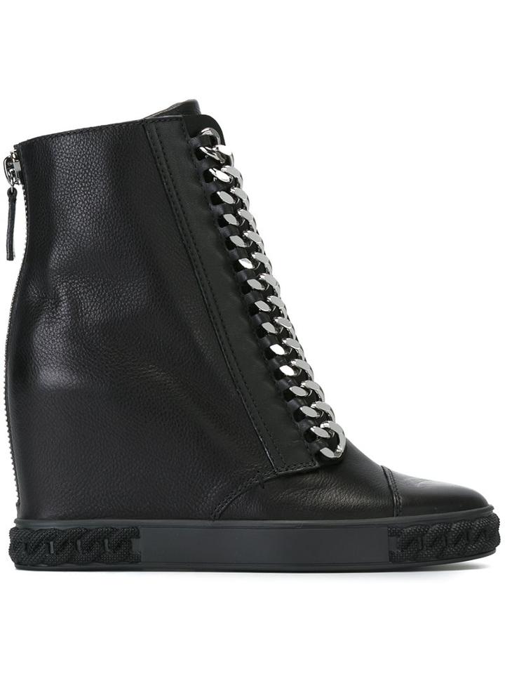 Casadei Chain Detail Wedge 'sneakers'
