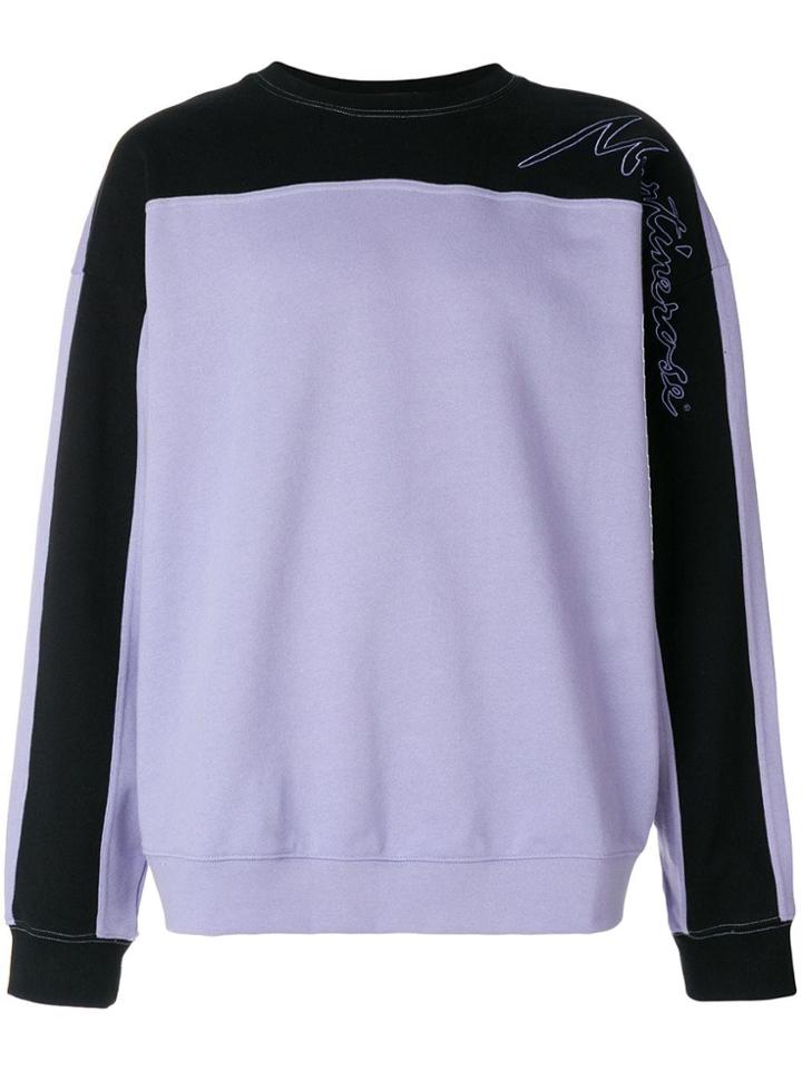 Martine Rose Colour-block Sweatshirt - Pink