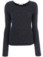 Humanoid - Scoop Neck Top - Women - Spandex/elastane/merino/polyimide/kid Mohair - S, Blue, Spandex/elastane/merino/polyimide/kid Mohair