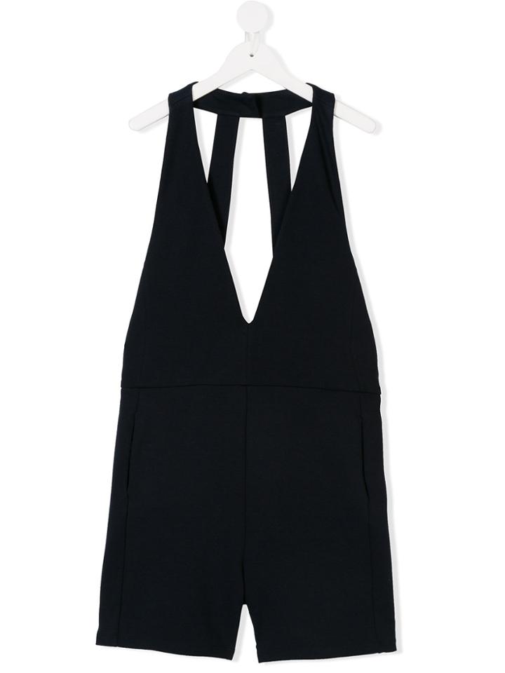 Chloé Kids Teen Short Overalls - Blue