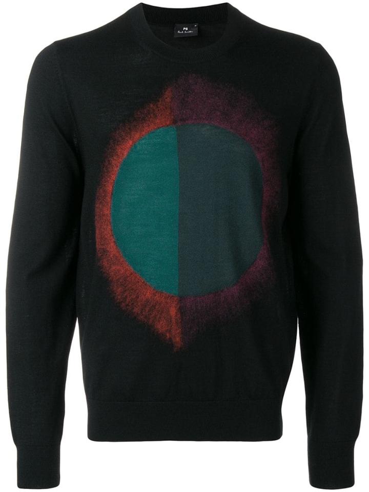 Ps By Paul Smith Printed Sweater - Black