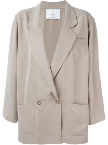 Carolinaritz Double Breasted Oversized Jacket