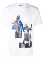 Marni Abstract Print T-shirt - White