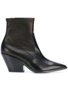 Casadei Texan Ankle Boots - Black