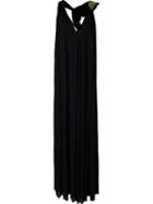 Jay Ahr Gold-tone Detail Racerback Dress