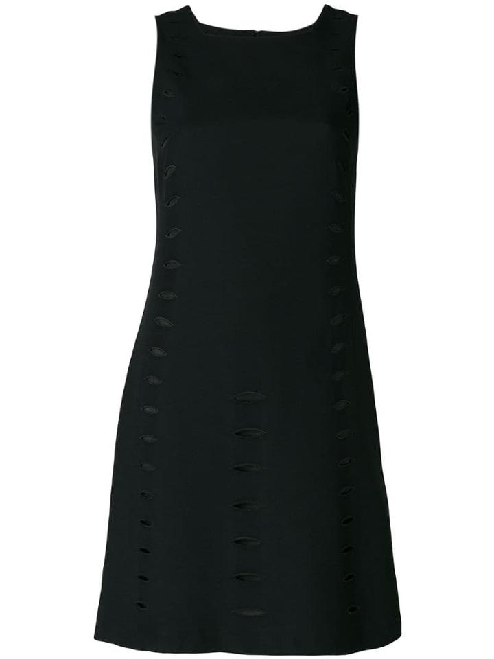 Versace Pre-owned Cutout Punk Dress - Black