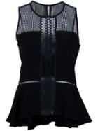 Jonathan Simkhai Embroidered Lace Panel Top