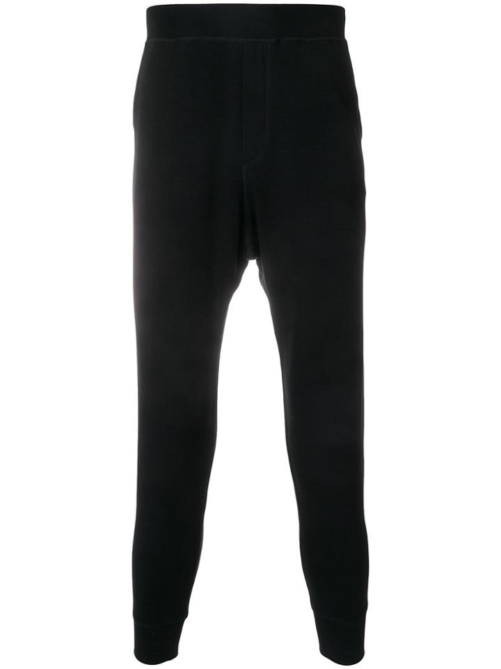 Dsquared2 Elasticated Waist Trousers - Black