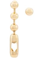 Mm6 Maison Margiela Ball Drop Earrings - Gold