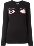 Zoe Karssen Embroidered Eyes Sweatshirt