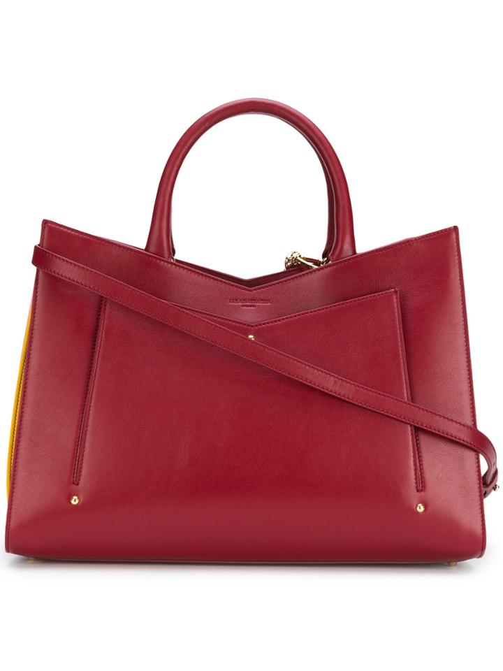Sara Battaglia Plissè Toy Box Bag - Red