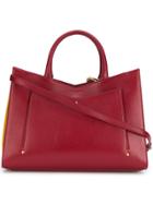 Sara Battaglia Plissè Toy Box Bag - Red