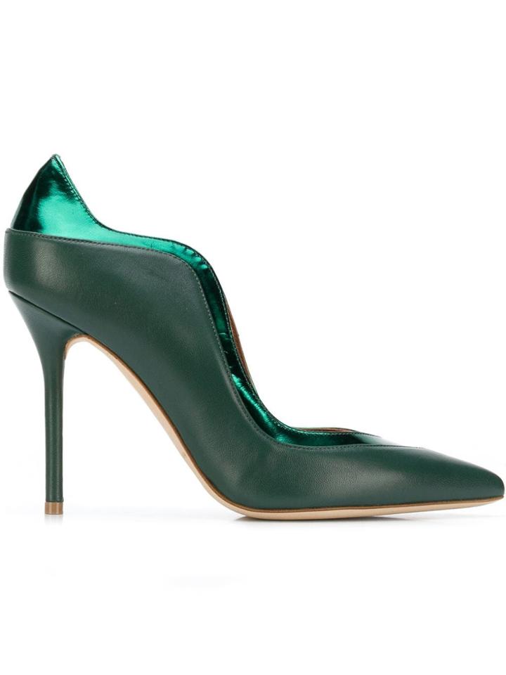 Malone Souliers Penelope Pumps - Green
