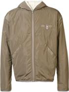 John Elliott 'bolivia' Reversible Jacket, Men's, Size: Medium, Green, Acrylic/polyester