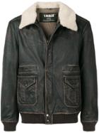 S.w.o.r.d 6.6.44 Shearling Collar Jacket - Black