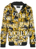 Versace Jeans Couture Printed Bomber Jacket - Black