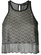 Cecilia Prado Knit Top, Women's, Size: G, Black, Viscose/acrylic/metal (other)