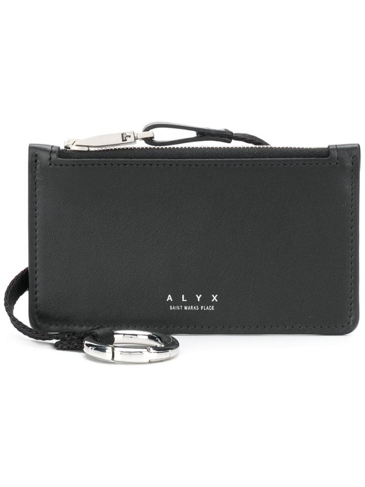 Alyx Dani Zip Cardholder - Black