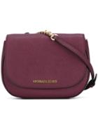 Michael Michael Kors 'jet Set Travel' Rounded Crossbody Bag, Women's, Pink/purple