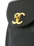 Chanel Pre-owned Cc Logos Chain Shoulder Bag - Black