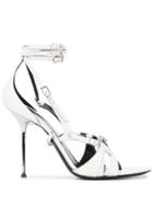 Alexander Wang Triple Buckle Sandals - White