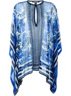 Roberto Cavalli Animal Print Kaftan