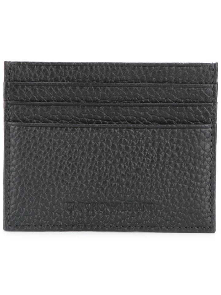 Emporio Armani Classic Cardholder - Black