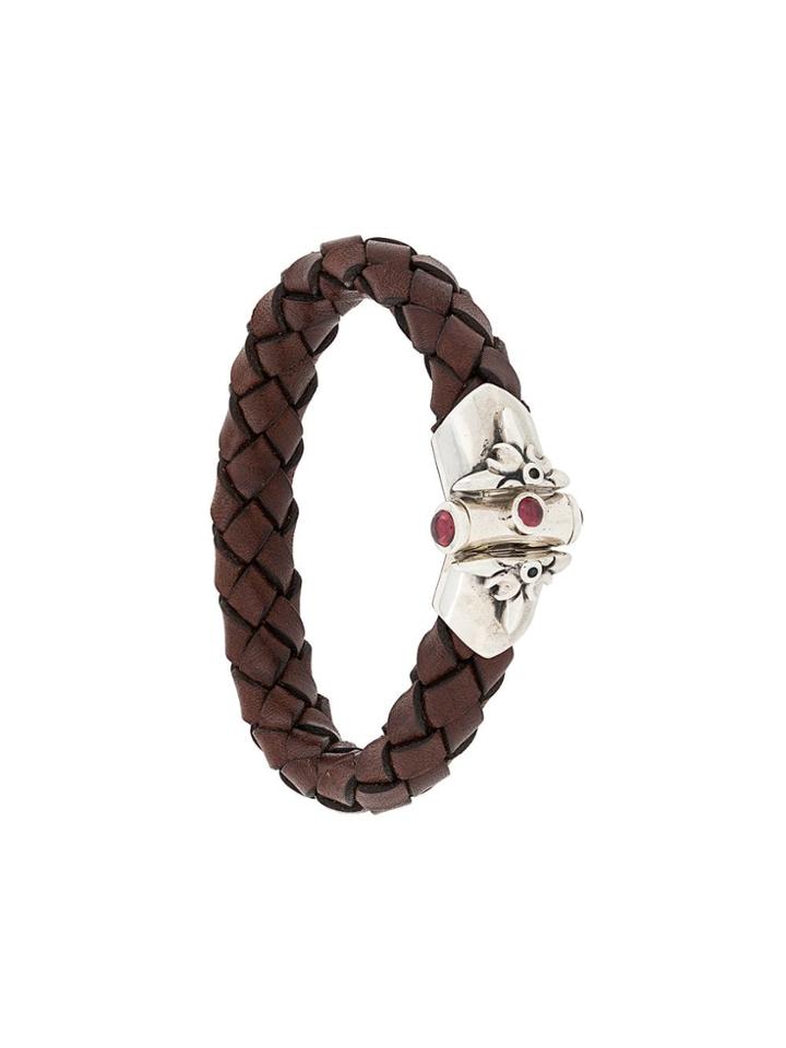 Elf Craft Lily Joint Lock Bracelet - Brown