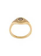 Nialaya Jewelry 'enchanting' Evil Eye Ring, Women's, Size: 7, Yellow/orange